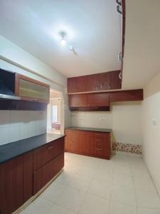 Kitchen Image of 1525 Sq.ft 3 BHK Apartment / Flat for rent in Shravanthi Graces, Hulimavu Bengaluru for Rs. 35000