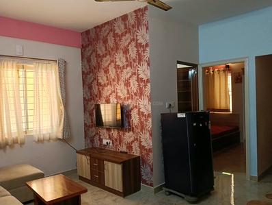 Hall Image of 400 Sq.ft 1 BHK Independent House for rent in Hulimavu Bengaluru for Rs. 28000