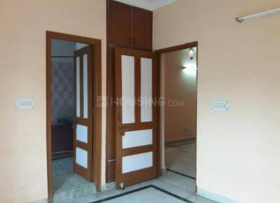 Bedroom Image of 410 Sq.ft 1 BHK Builder Floor for rent in Sant Nagar New Delhi for Rs. 25000