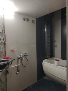 Common Bathroom Image of 1365 Sq.ft 3 BHK Apartment / Flat for rent in Builder Daffodil Tower, Malad West Mumbai for Rs. 99000