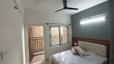 Bedroom Image of 799 Sq.ft 1 BHK Builder Floor for rent in Mahadevapura Bengaluru for Rs. 35000