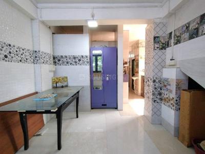 Living Room Image of 600 Sq.ft 1 BHK Builder Floor for rent in Airoli Navi Mumbai for Rs. 16000