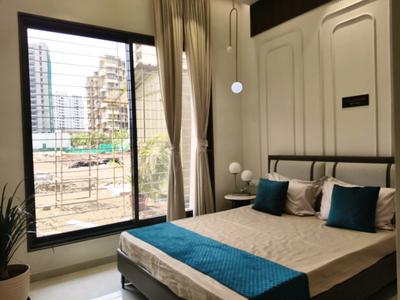Bedroom Image of 1666 Sq.ft 3 BHK Apartment / Flat for sale in Pyramid Atlante, Punawale Pune for Rs. 12500000