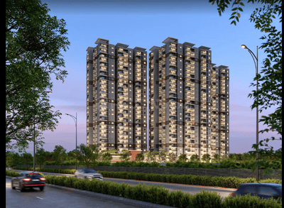 Image of 1344 Sq.ft 2 BHK Apartment / Flat for sale in Abhee Celestial City, Gunjur, Bengaluru for Rs. 18000000