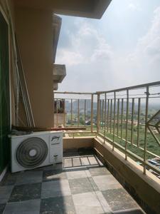 Bedroom Two Image of 650 Sq.ft 1.5 BHK Apartment / Flat for rent in Migsun Roof, Sikrod Ghaziabad for Rs. 20000