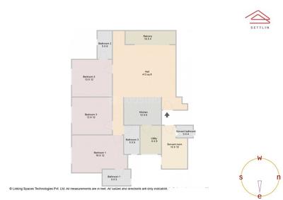Image of 1994 Sq.ft 3 BHK Apartment / Flat for sale in Sobha Royal Crest by Sobha Limited, Banashankari, Bengaluru for Rs. 34800000