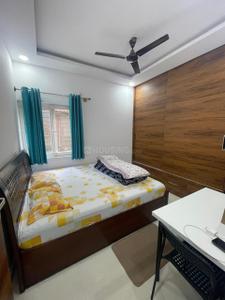 Bedroom Image of 650 Sq.ft 1 BHK Builder Floor for rent in Harlur Bengaluru for Rs. 26500