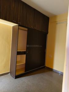Bedroom Image of 575 Sq.ft 1 BHK Builder Floor for rent in Halasuru Bengaluru for Rs. 17000