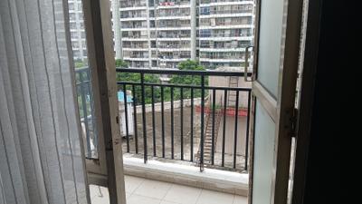 Balcony Image of 1400 Sq.ft 2.5 BHK Apartment / Flat for sale in Kingswood Court, Crossings Republik Ghaziabad for Rs. 10500000