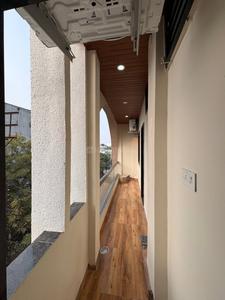 Balcony Image of 950 Sq.ft 1 BHK Builder Floor for rent in Scheme 78 Indore for Rs. 19000