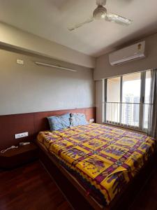 Bedroom Image of 1080 Sq.ft 2 BHK Apartment / Flat for rent in Adani The Meadows, Shantigram Ahmedabad for Rs. 35000