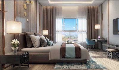 Bedroom Image of 753 Sq.ft 2 BHK Apartment / Flat for sale in The Atmosphere, Mulund West Mumbai for Rs. 17000000