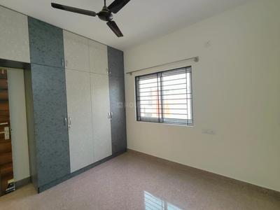 Bedroom Image of 800 Sq.ft 1 BHK Builder Floor for rent in HSR Layout Bengaluru for Rs. 23500