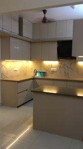 Kitchen Image of 1050 Sq.ft 3 BHK Apartment / Flat for rent in Aparna Cyberscape, Serilingampally Hyderabad for Rs. 48000