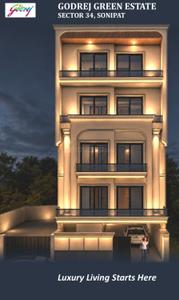 Image of 1326 Sq.ft 2 BHK Builder Floor for sale in Godrej Green Estate, Sector 34, Sonipat for Rs. 11500000