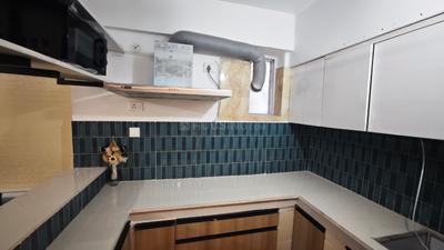 Kitchen Image of 1000 Sq.ft 2 BHK Builder Floor for rent in Sector 122 Noida for Rs. 45000
