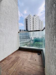 Balcony Image of 1500 Sq.ft 3 BHK Apartment / Flat for rent in Pharande Puneville, Punawale Pune for Rs. 32000