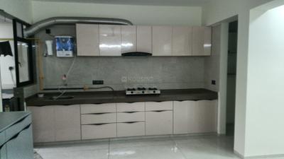 Kitchen Image of 2429 Sq.ft 3 BHK Apartment / Flat for rent in Vandematram Sky 100, Thaltej Ahmedabad for Rs. 55000
