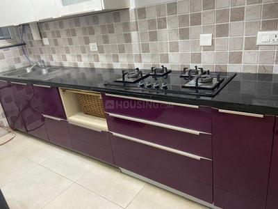 Kitchen Image of 850 Sq.ft 2.5 BHK Apartment / Flat for rent in Prestige Misty Waters, Nagavara Bengaluru for Rs. 57000