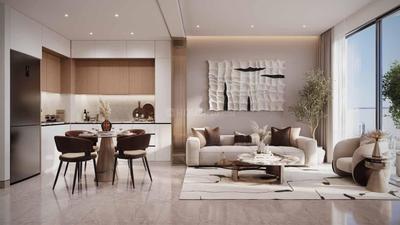 Living Room Image of 323 Sq.ft 1 RK Apartment / Flat for sale in Industrial City Dubai for Rs. 14762142