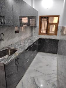 Kitchen Image of 550 Sq.ft 1 BHK Builder Floor for rent in Sector 8 Rohini New Delhi for Rs. 17500