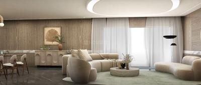 Hall Image of 2070 Sq.ft 3 BHK Apartment / Flat for sale in Palm Amore, Nerul Navi Mumbai for Rs. 39000000
