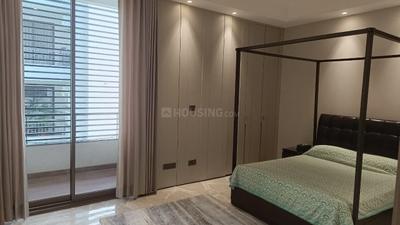 Bedroom Image of 3700 Sq.ft 4 BHK Builder Floor for rent in Anand Lok New Delhi for Rs. 550000