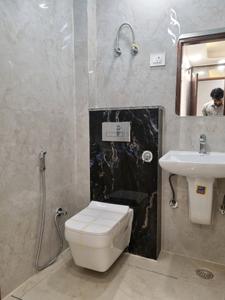 Common Bathroom Image of 550 Sq.ft 2 BHK Apartment / Flat for sale in G3 Builders Floor by G3 Buildtech, Dwarka Mor New Delhi for Rs. 3700000