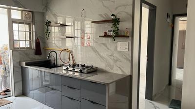 Kitchen Image of 1550 Sq.ft 3 BHK Apartment / Flat for rent in Anandvalli Nashik for Rs. 26000
