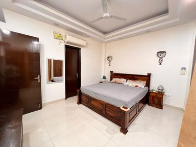 Bedroom Image of 1800 Sq.ft 3 BHK Builder Floor for rent in Sector 46 Gurgaon for Rs. 70000