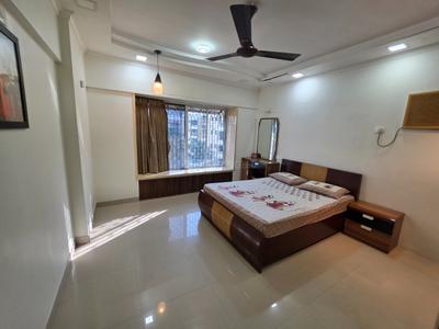 Bedroom Image of 1500 Sq.ft 3 BHK Apartment / Flat for rent in Thakur Silver Tower, Kandivali East Mumbai for Rs. 82000