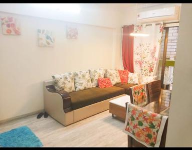 Bedroom Image of 1000 Sq.ft 2 BHK Apartment / Flat for rent in Vashi Navi Mumbai for Rs. 59900