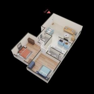 Image of 700 Sq.ft 2 BHK Apartment / Flat for sale in Vaibhavlaxmi Queens Glory, Chembur, Mumbai for Rs. 16500000