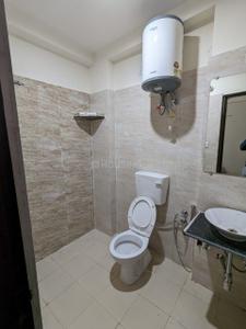Bathroom Image of 915 Sq.ft 2 BHK Apartment / Flat for rent in Antriksh India Antriksh NRI City, BHEL Township Haridwar for Rs. 18000