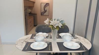 Dining Area Image of 912 Sq.ft 2 BHK Apartment / Flat for sale in Kumar Primeview, Hadapsar Pune for Rs. 6500000