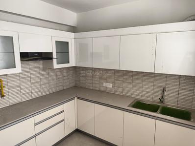 Kitchen Image of 1406 Sq.ft 3 BHK Apartment / Flat for rent in Mahanagar Colony Bareilly for Rs. 32000