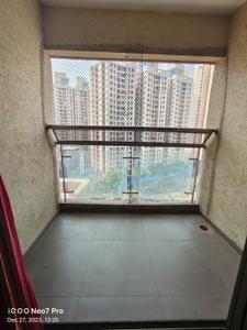 Balcony Image of 950 Sq.ft 2.5 BHK Apartment / Flat for rent in Dosti Vihar, Thane West Thane for Rs. 51000