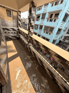 Balcony Image of 750 Sq.ft 2 BHK Apartment / Flat for sale in Airport Gate No 2 Kolkata for Rs. 3150000