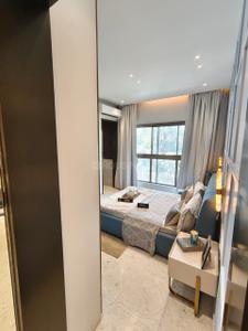 Bedroom Image of 650 Sq.ft 1 BHK Apartment / Flat for sale in Chandak Highscape City 1A, Chembur Mumbai for Rs. 9500000