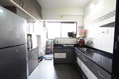 Kitchen Image of 700 Sq.ft 2 BHK Apartment / Flat for sale in Ghatlodiya Ahmedabad for Rs. 8500000