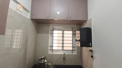 Kitchen Image of 850 Sq.ft 1 BHK Builder Floor for rent in Mahadevapura Bengaluru for Rs. 31999