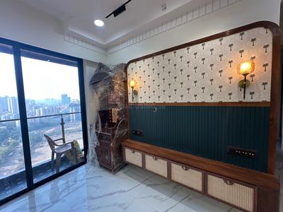 Living Room Image of 671 Sq.ft 2 BHK Apartment / Flat for sale in Risland The Icon, Thane West Thane for Rs. 16000000
