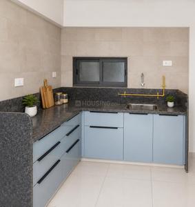 Kitchen Image of 1575 Sq.ft 3 BHK Apartment / Flat for sale in Vaishno Devi Circle Ahmedabad for Rs. 8350000