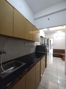 Kitchen Image of 695 Sq.ft 1 BHK Apartment / Flat for rent in Scheme No 114 Indore for Rs. 16999
