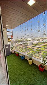 Balcony Image of 1200 Sq.ft 2 BHK Apartment / Flat for rent in Jagatpura Jaipur for Rs. 27000