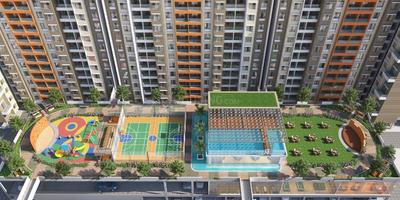 Image of 860 Sq.ft 2 BHK Apartment / Flat for sale in Sonigara Dwaarka World Phase 1, Moshi, Pune for Rs. 4950000