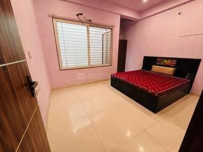 Bedroom Image of 550 Sq.ft 1 BHK Builder Floor for rent in Nipania Indore for Rs. 12500