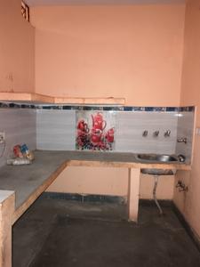 Kitchen Image of 450 Sq.ft 1 BHK Builder Floor for rent in Dashrath Puri New Delhi for Rs. 11000