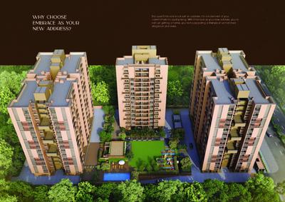 Image of 2164 Sq.ft 3 BHK Apartment / Flat for sale in Adani Embrace, Shantigram, Ahmedabad for Rs. 17500000