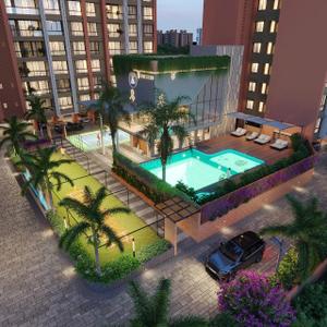 Image of 1856 Sq.ft 4 BHK Apartment / Flat for sale in Prism City Blue, Charholi Budruk, Pune for Rs. 13400000